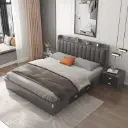 High Sleeper Modern European Style Wood Double Bed